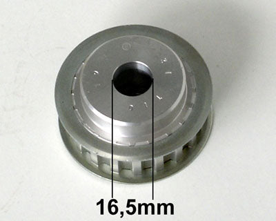 Zahnriemenrad Al D16,5mm